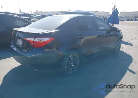 2016 Toyota Corolla S Plus из США, поврежденный, VIN 5YFBURHE5GP379269